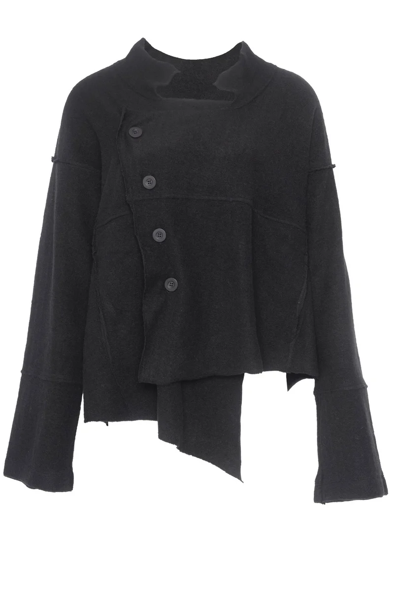 Black by K&M Wolljacke
