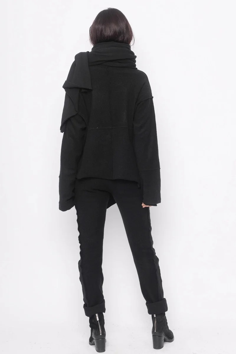 Black by K&M Wolljacke
