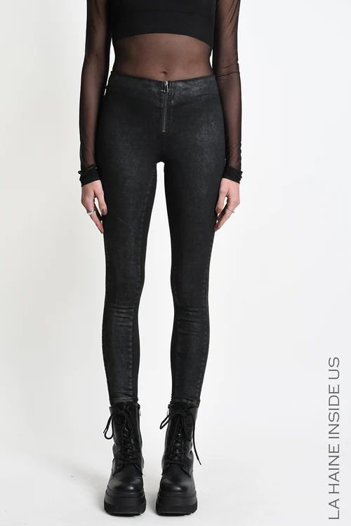 La haine gewachste Hose