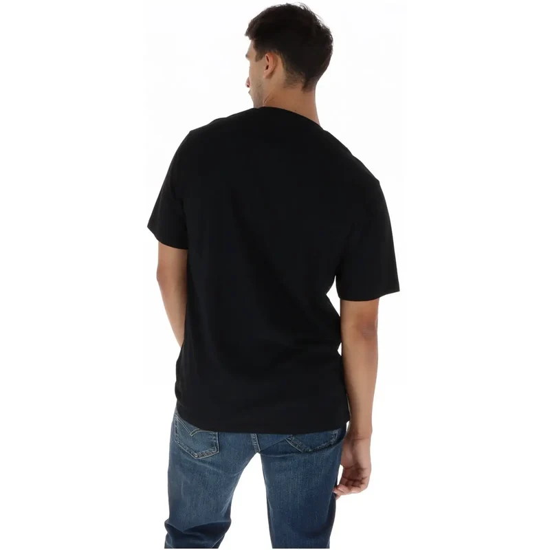 Dickies Schwarzes Herren-T-Shirt aus Baumwolle, Kurzarm
