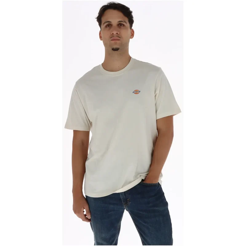 Dickies Schwarzes Herren-T-Shirt aus Baumwolle, Kurzarm