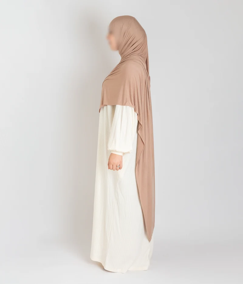 Polosy VISKOSE Cord – Blanc