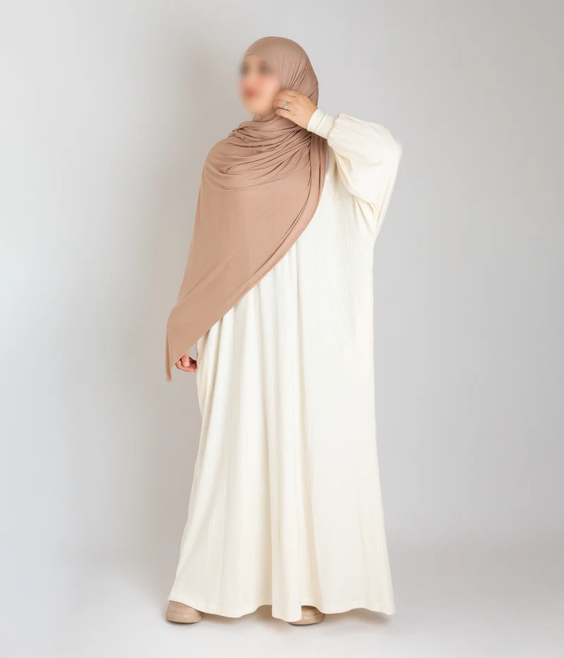 Polosy VISKOSE Cord – Blanc