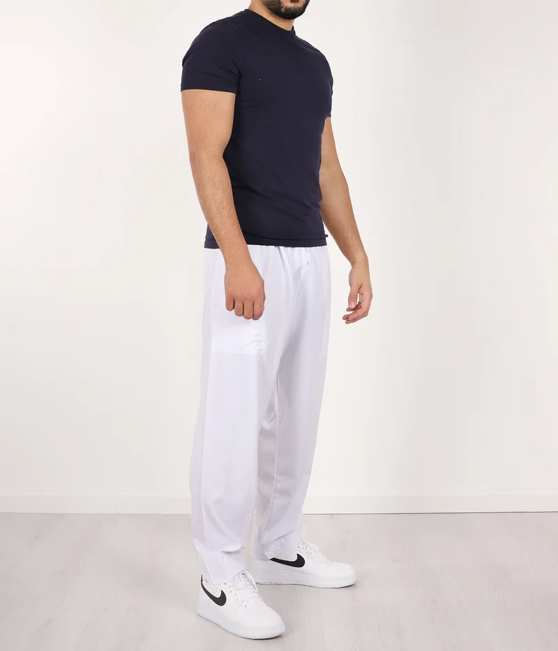Weiche Herrenhose - Weiß
