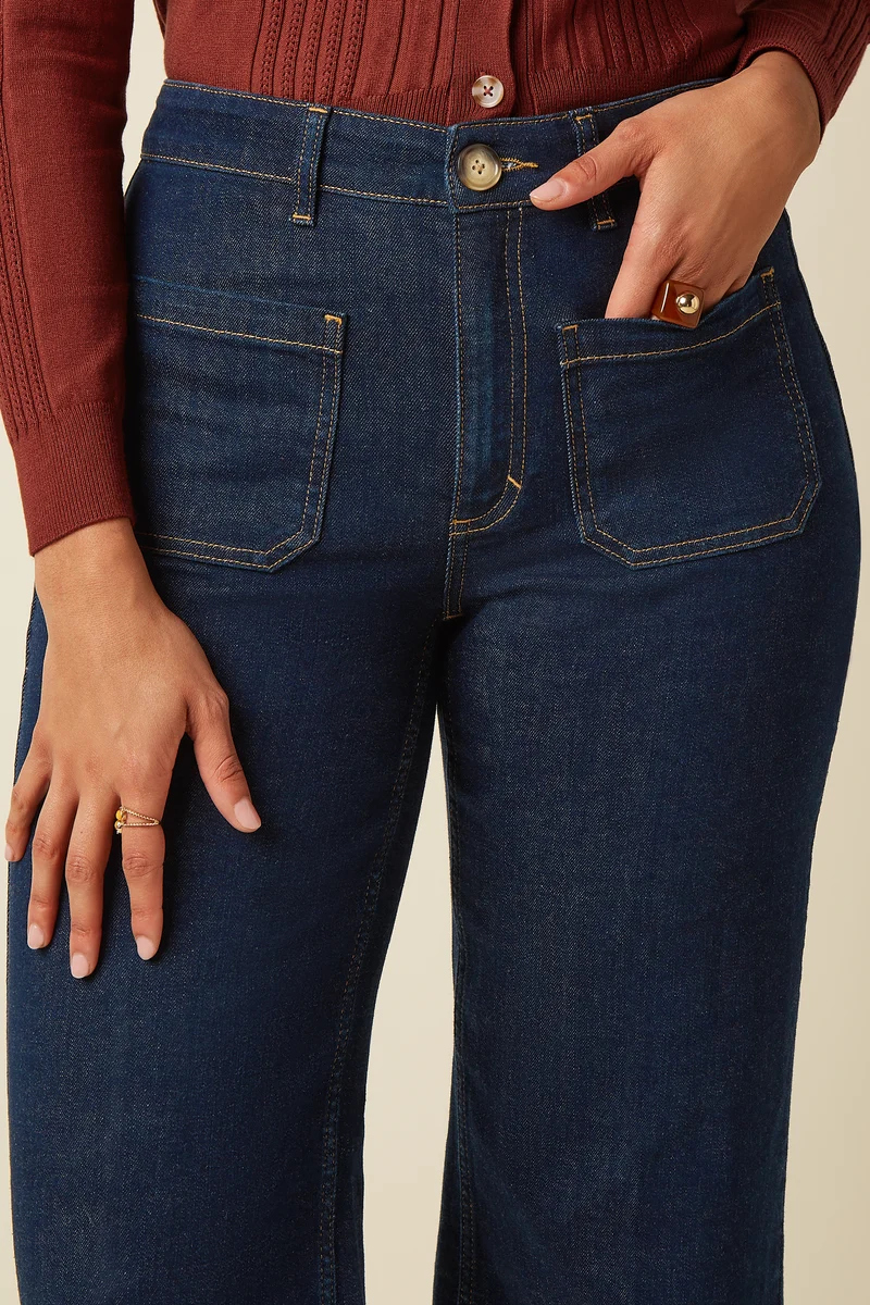 Paige Pocket Pants Muse Denim