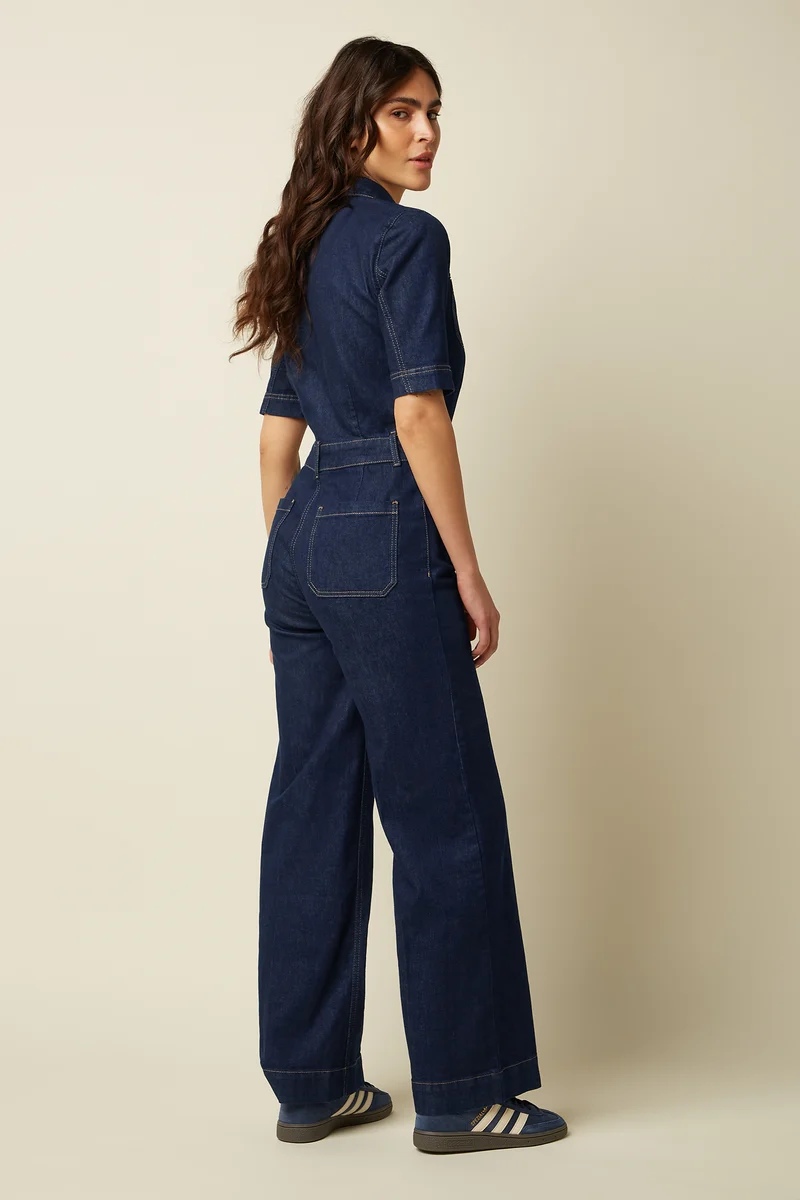 Mira Jumpsuit Onyx Denim