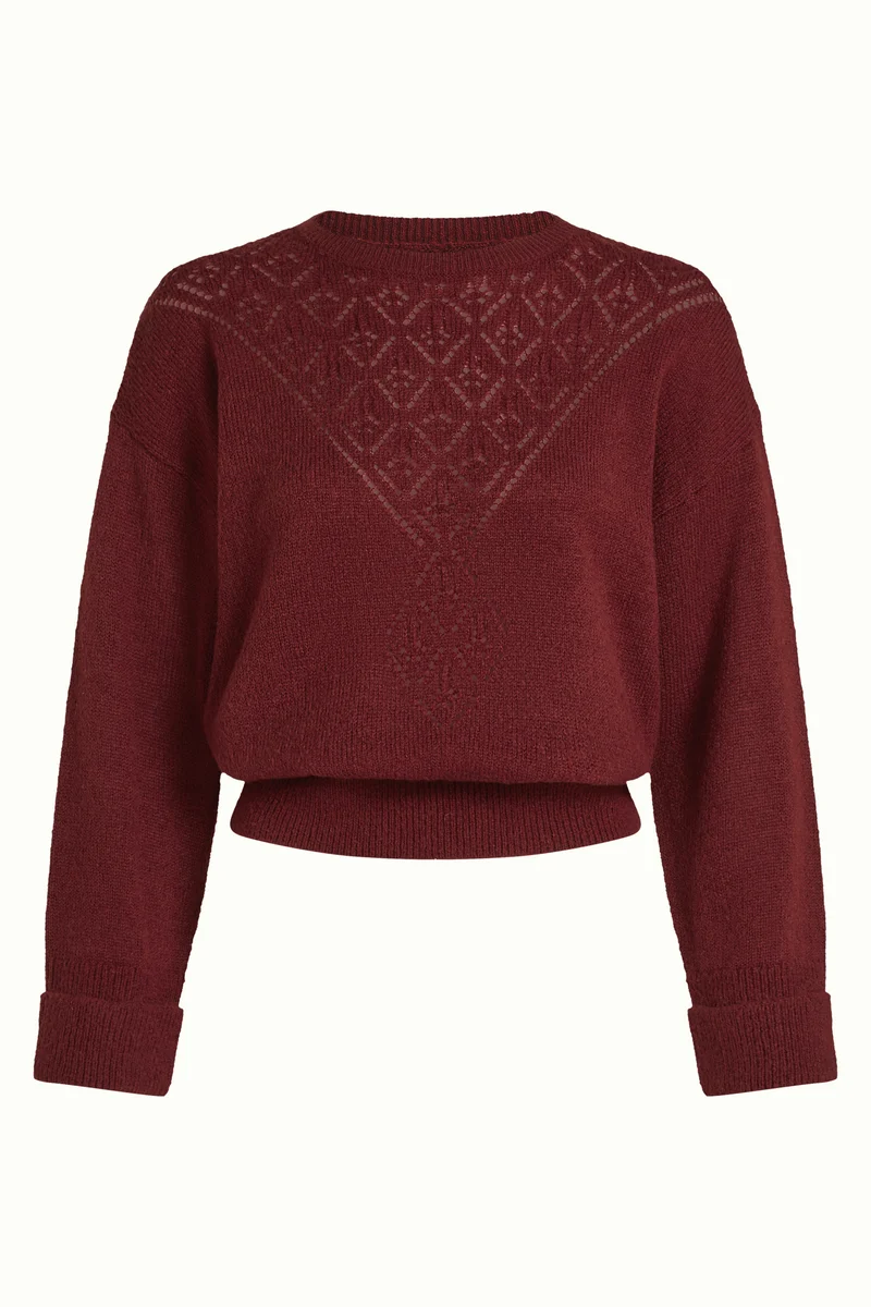 Mauve Top Farfalle