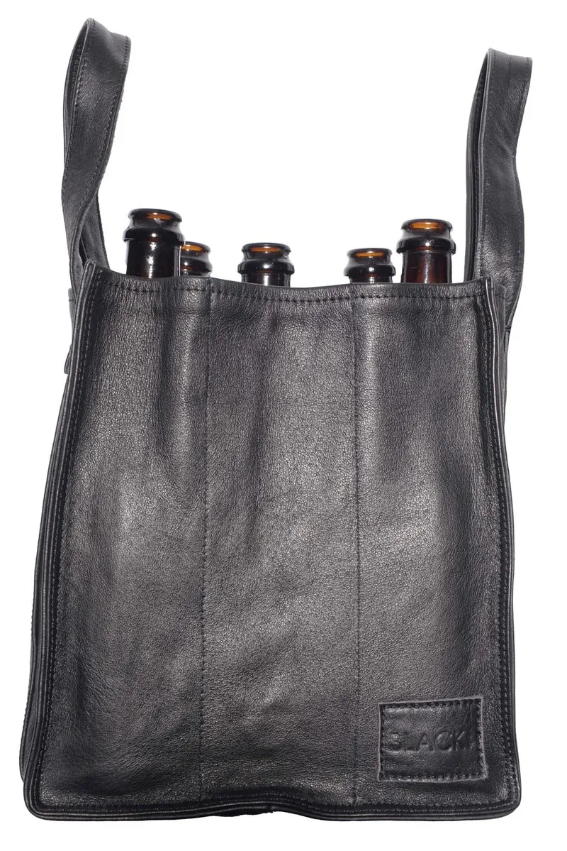 Black by K&M Flaschentasche