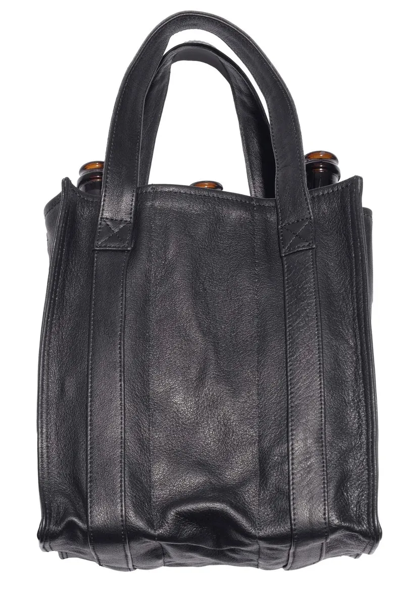 Black by K&M Flaschentasche
