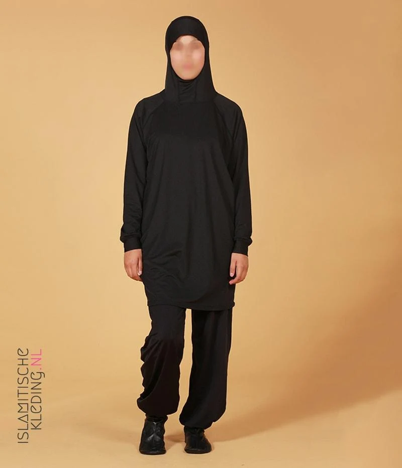 Schwarzer Burkini