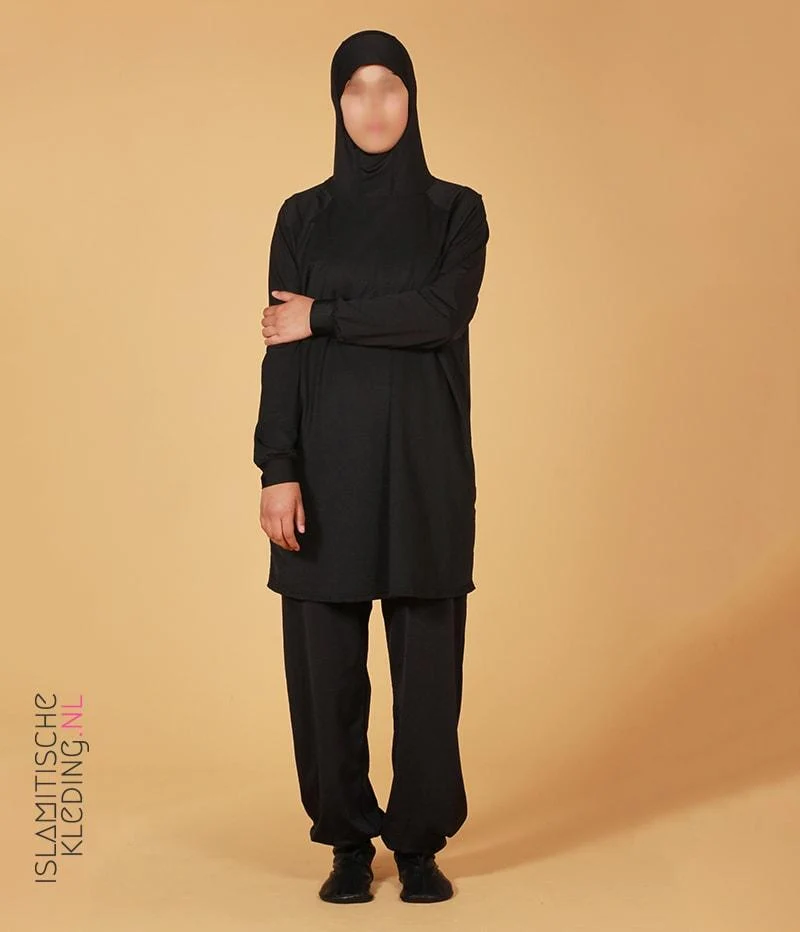 Schwarzer Burkini