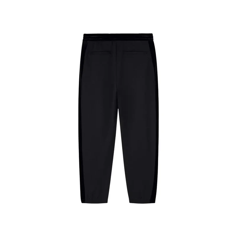 Armani Exchange Schwarze Herrenhose aus Polyester und Modal