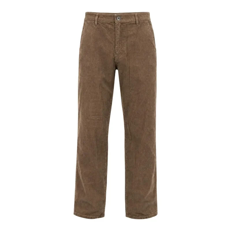 Only and Sons Herren Braune Gerade Cordhose
