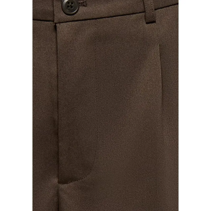 Only And Sons Herren-Schneidehose, braun, Polyester-Mischgewebe