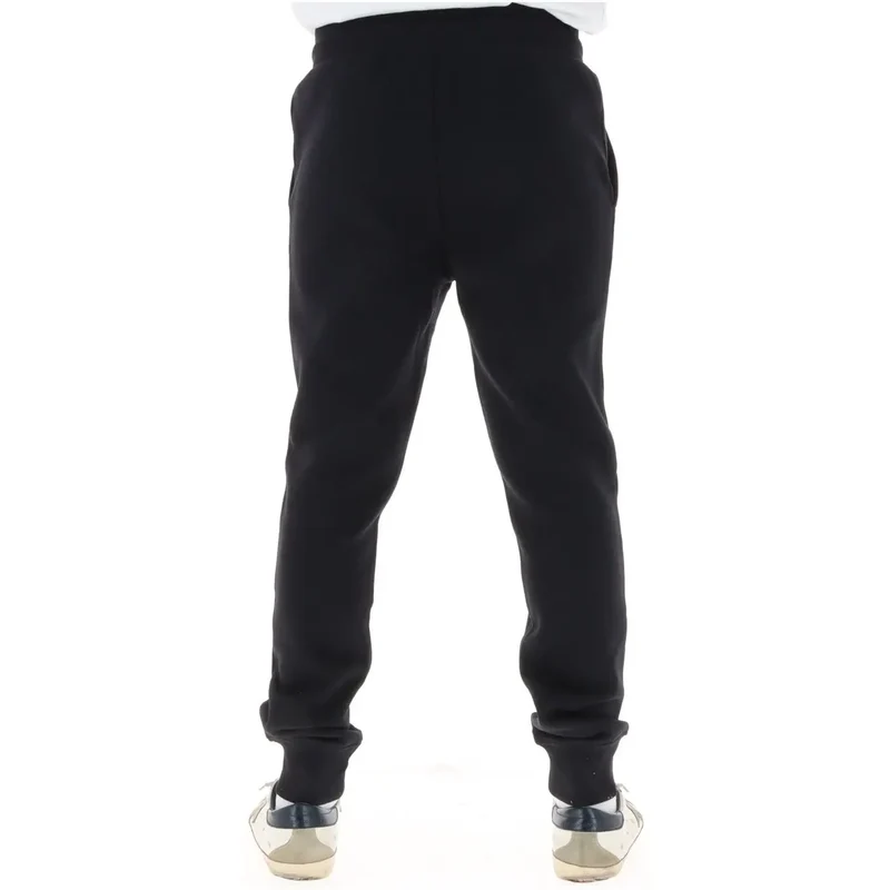 Napapijri Schwarze Herrenhose aus Baumwollfleece