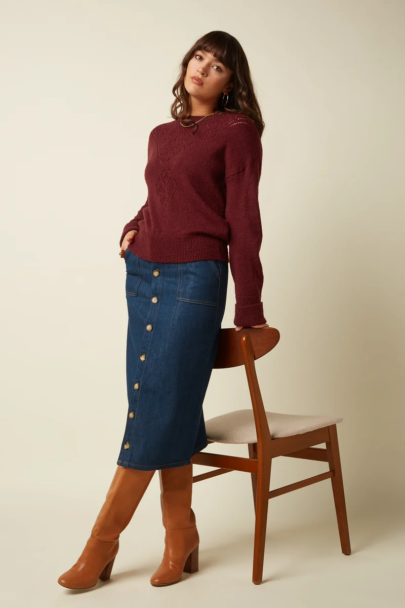 Dana Skirt Soul Denim