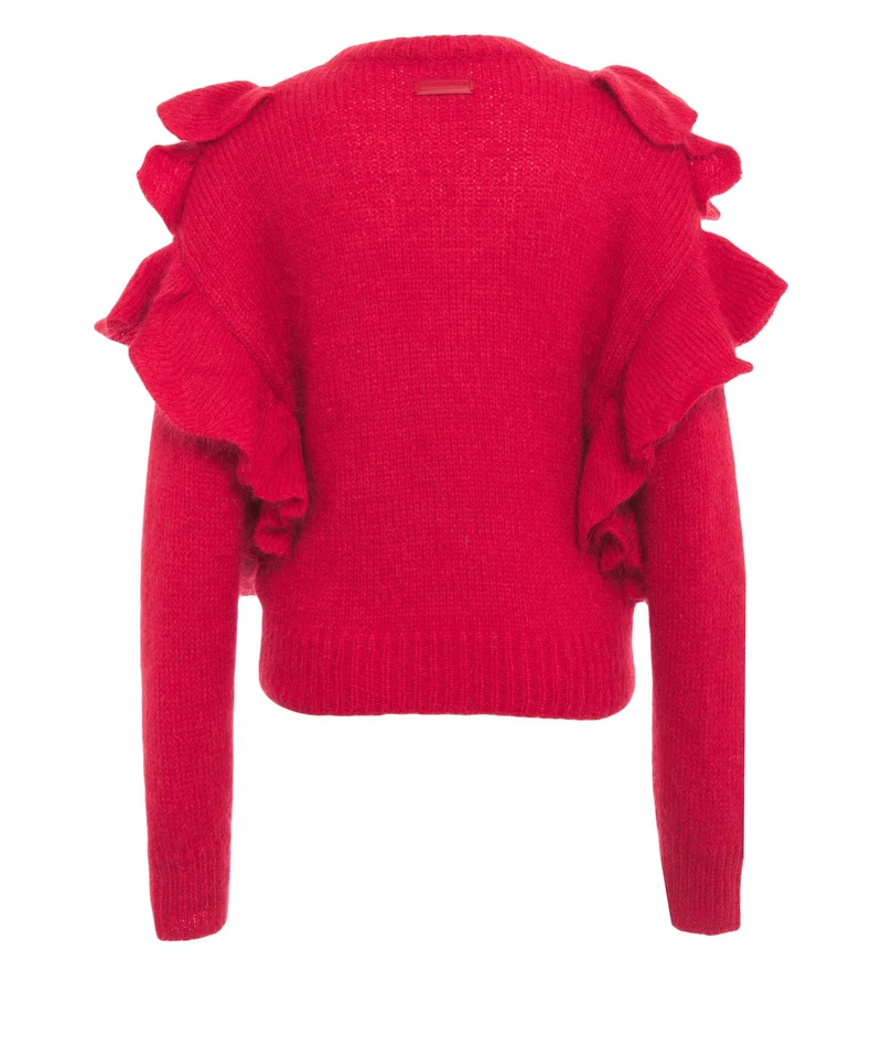 Maglione con volant