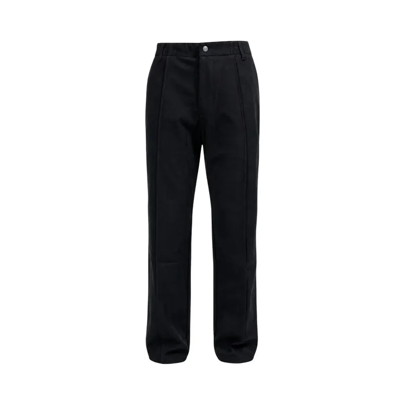 Guess Schwarze Baumwollhose für Herren mit normalem Bein