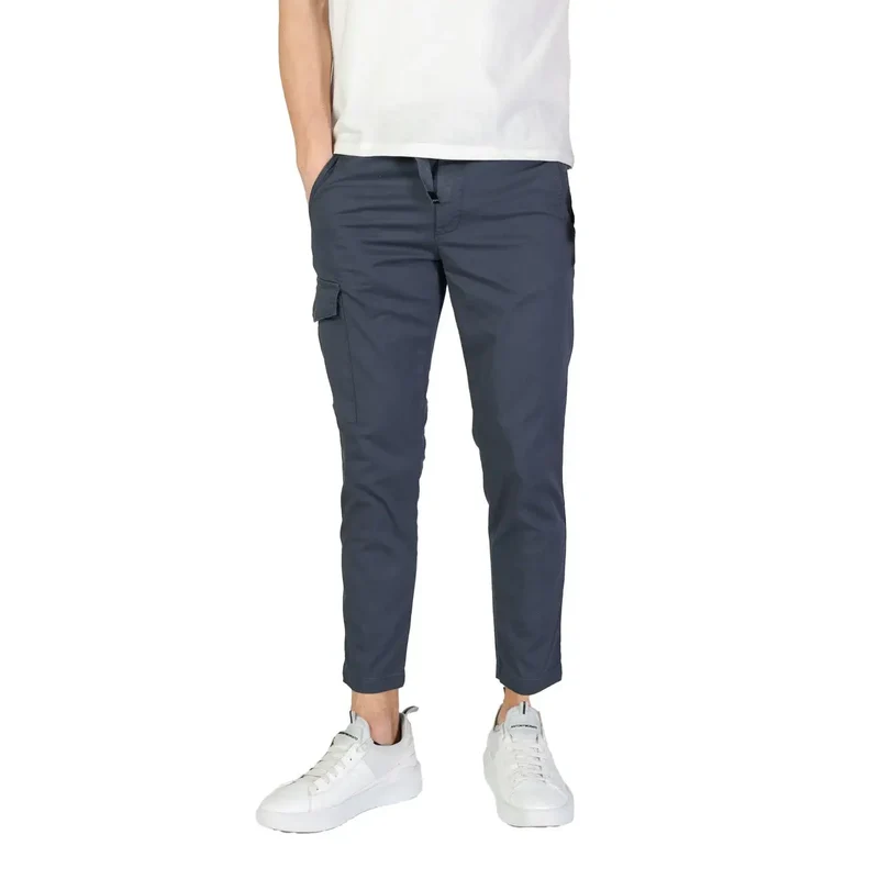 Refrigiwear Herren Baumwollhose Blau Herbst Winter
