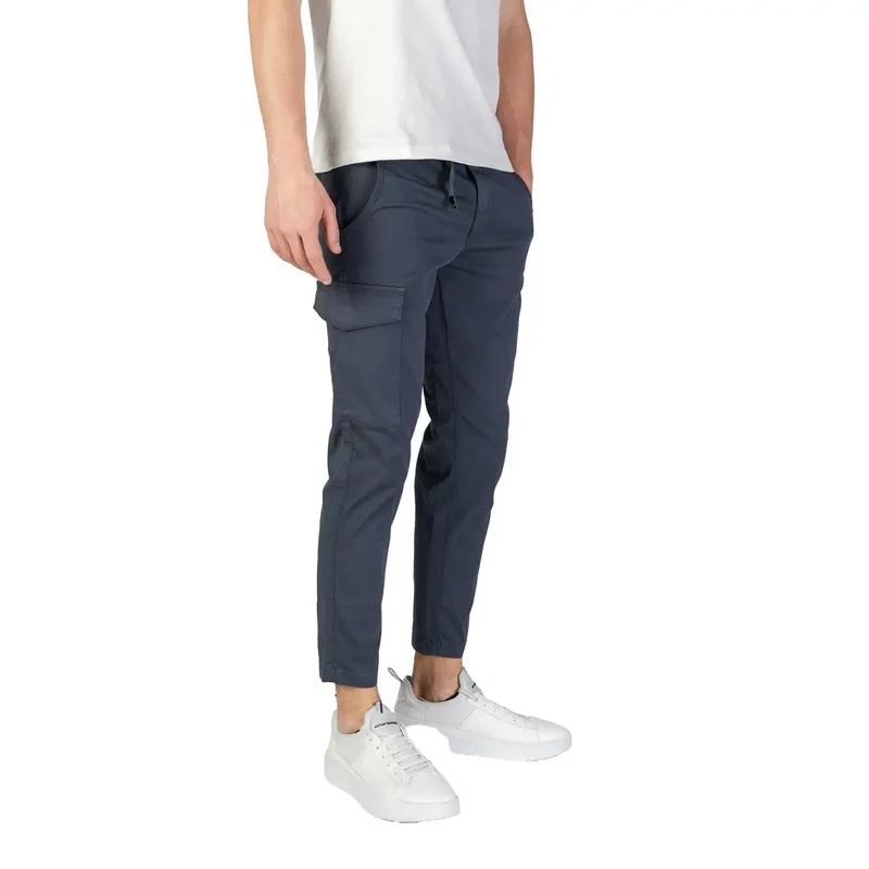 Refrigiwear Herren Baumwollhose Blau Herbst Winter
