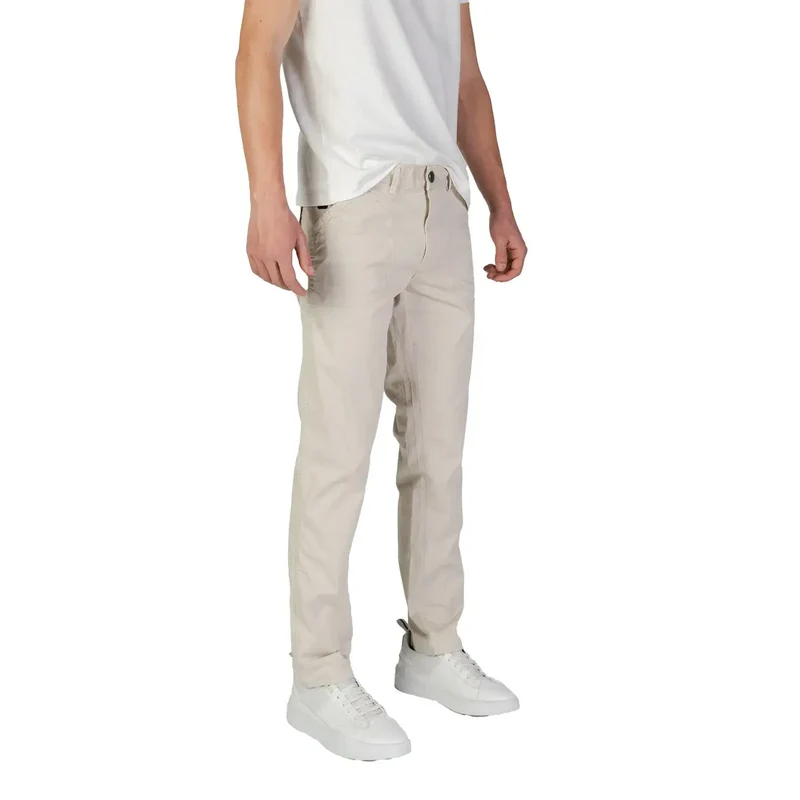 Refrigiwear Herren Baumwollhose Beige Herbst Winter