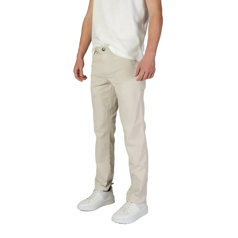 Refrigiwear Herren Baumwollhose Beige Herbst Winter