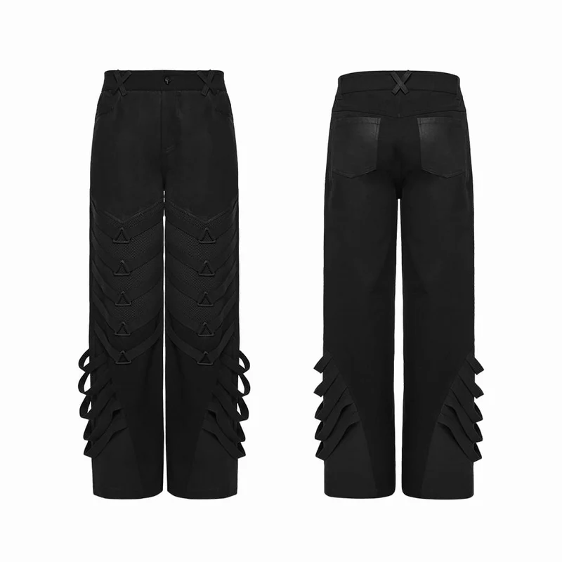Punk-Lagen-Trägerhose für Herren