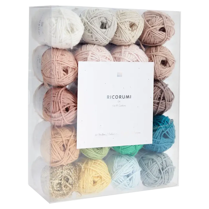 Garnset Ricorumi dk Weihnachtskrippe (20 Farben)