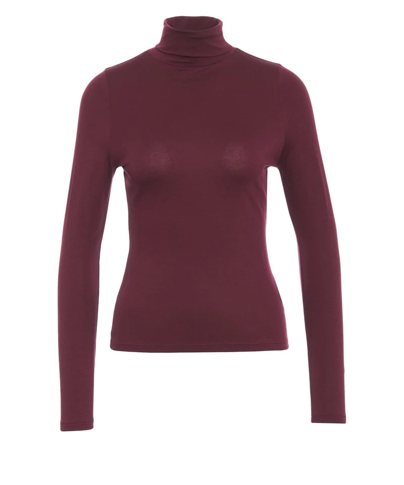 Top a lupetto in cashmere