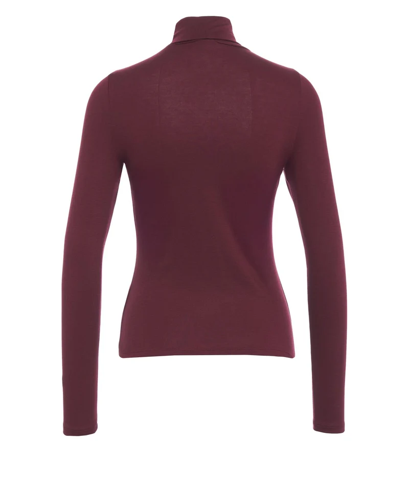 Top a lupetto in cashmere