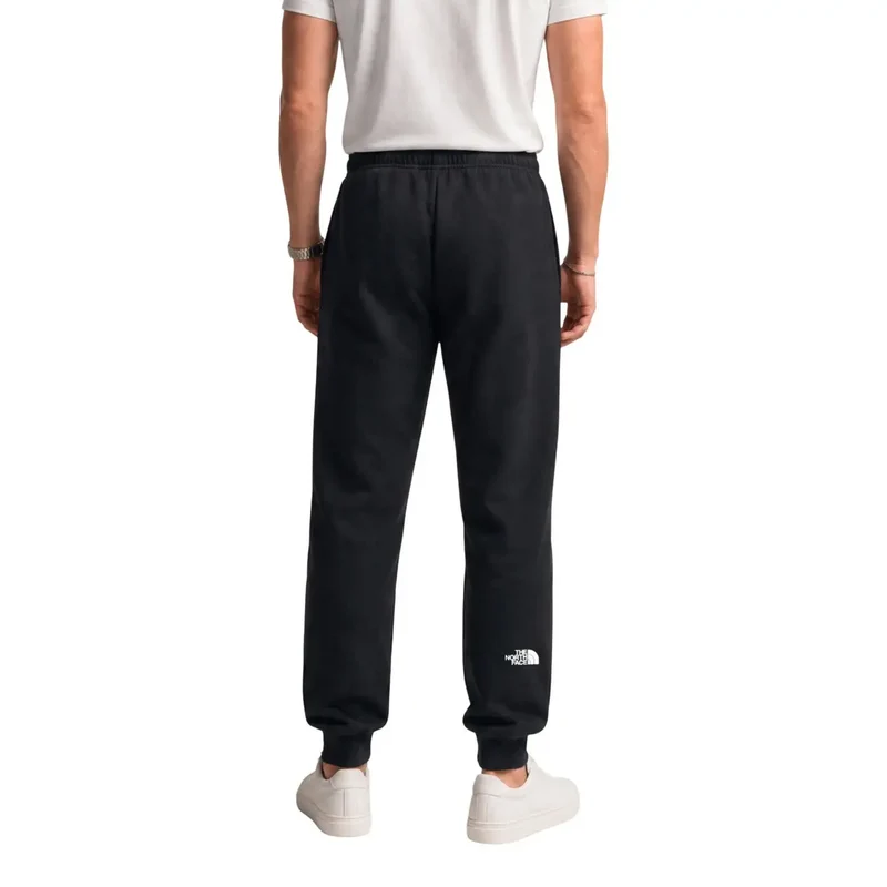 The North Face Herren Schwarze Baumwollfleecehose