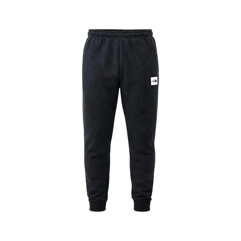 The North Face Herren Schwarze Baumwollfleecehose