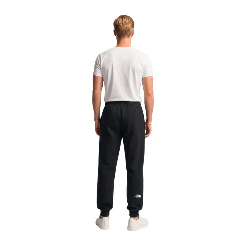The North Face Herren Schwarze Baumwollfleecehose