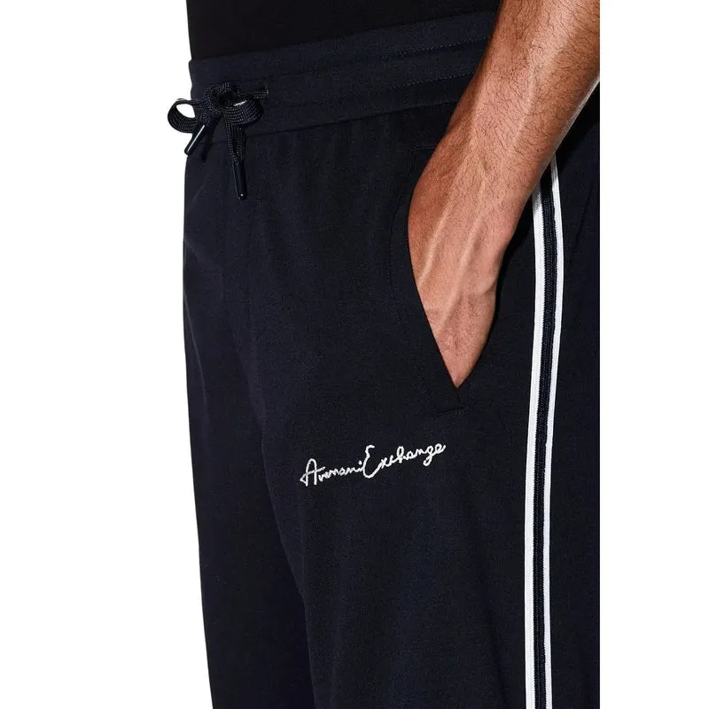 Armani Exchange Herrenhose, blau, Poly-Mischgewebe