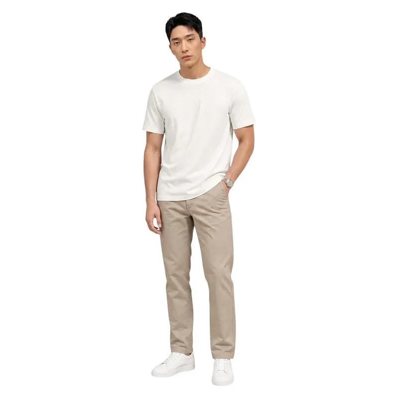 Calvin Klein Beige Baumwollhosen für Herren