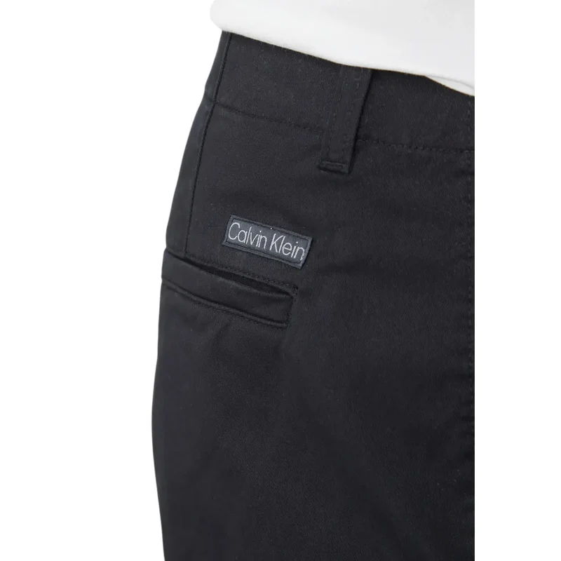 Calvin Klein Schwarze Baumwollhose für Herren