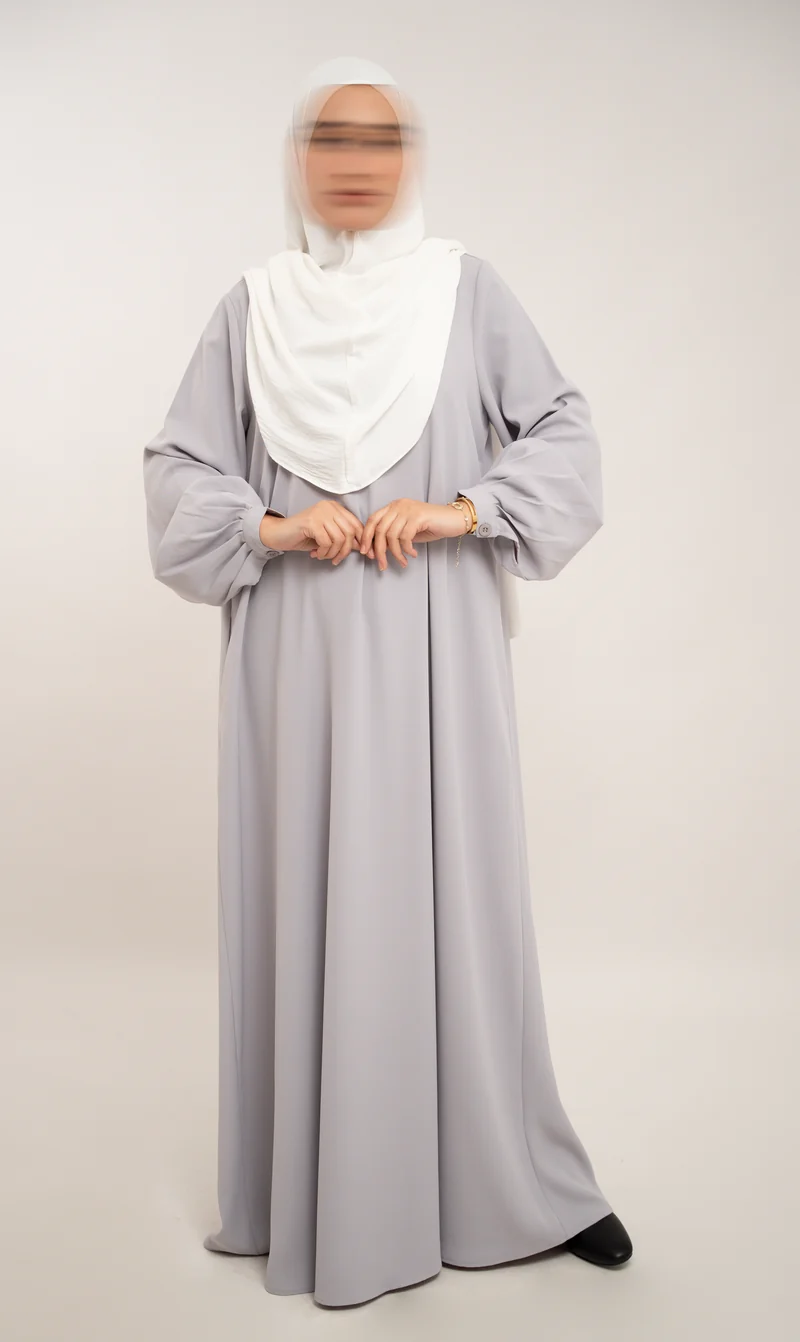 A-Linie Abaya TAYMA R – Smokey Sand