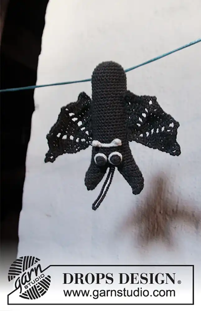 Amigurumi Fledermaus Mr. Fang (Häkelset)