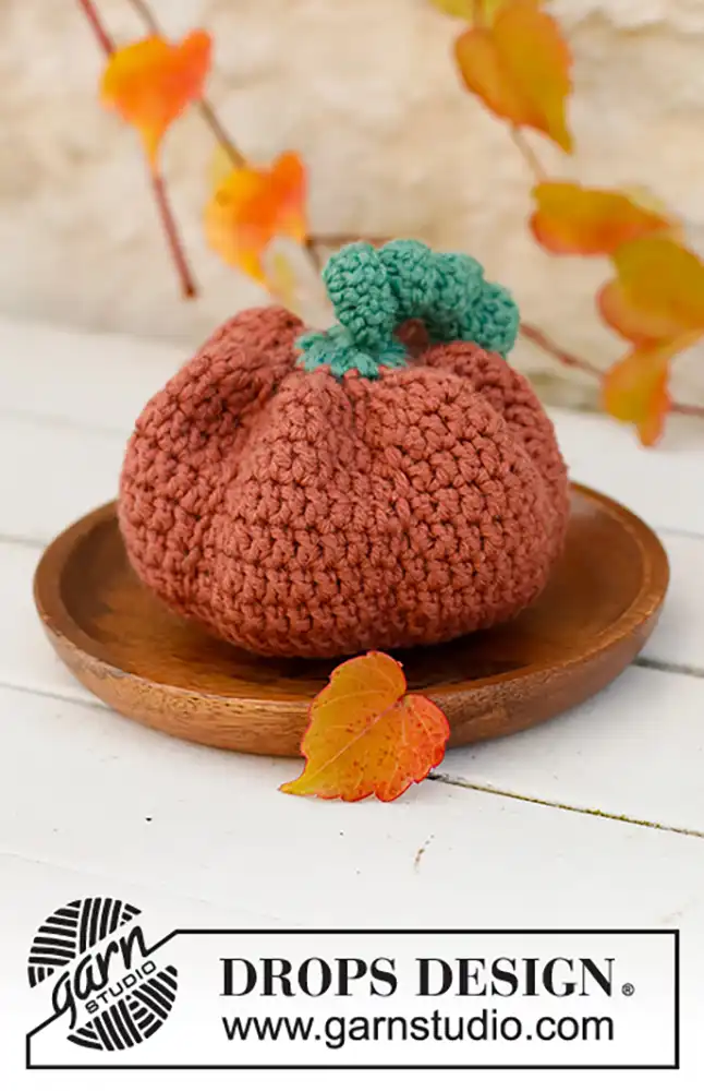 Deko Pumpkin Swirls (Häkelset)