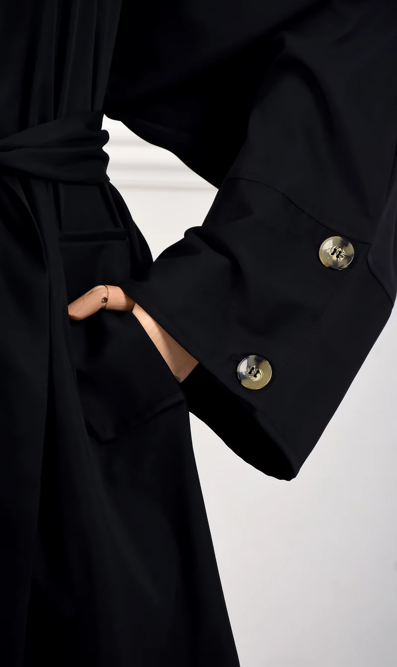 Manteau Waidokoto - Schwarz