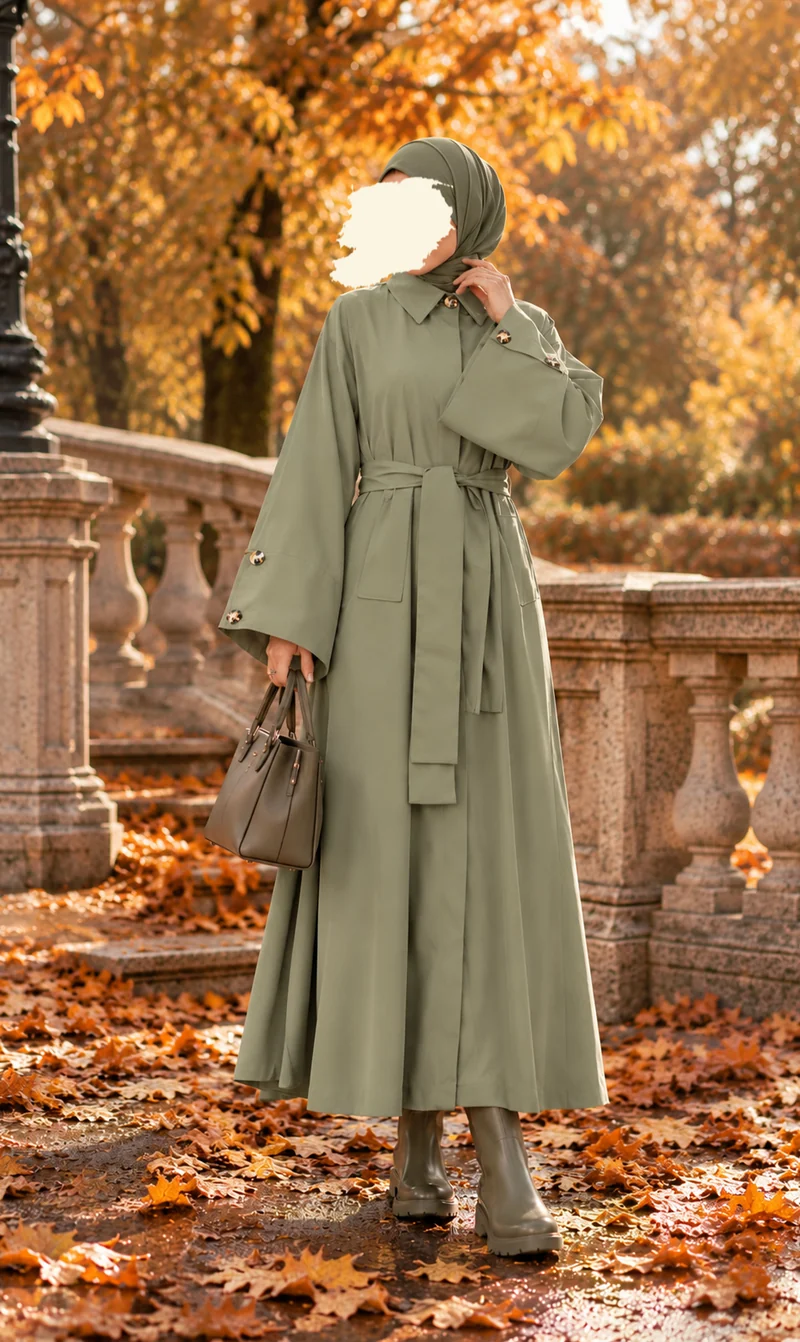 Manteau Waidokoto - Matcha