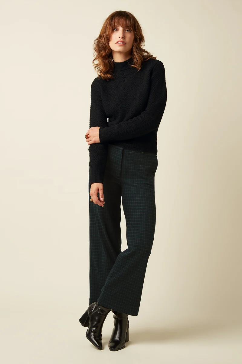 Federica Pants Reyna Check