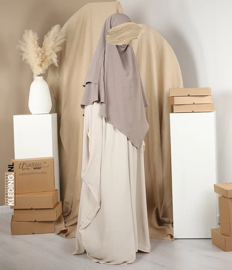 Doppeldiamant KHIMAR Jaz - Taupe
