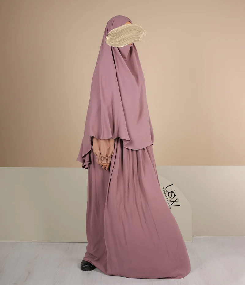 Raffhalter Khimar Amira Pearl – Moschusrose