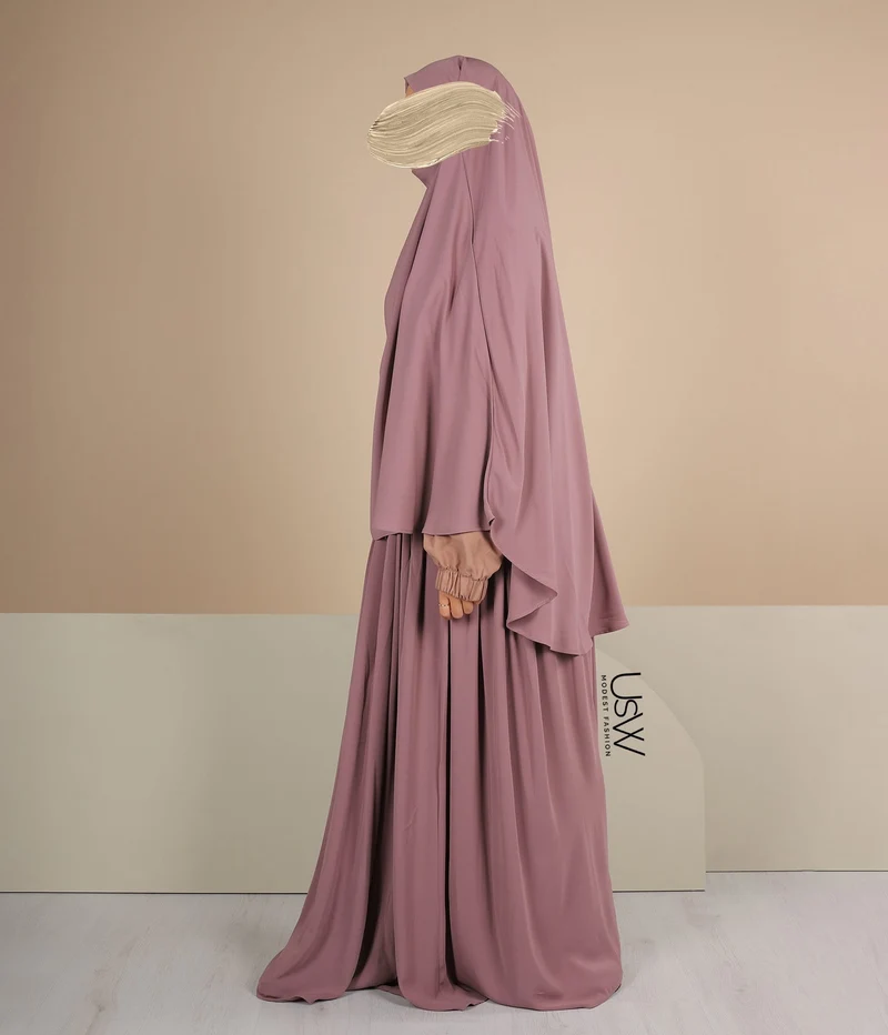 Raffhalter Khimar Amira Pearl – Moschusrose