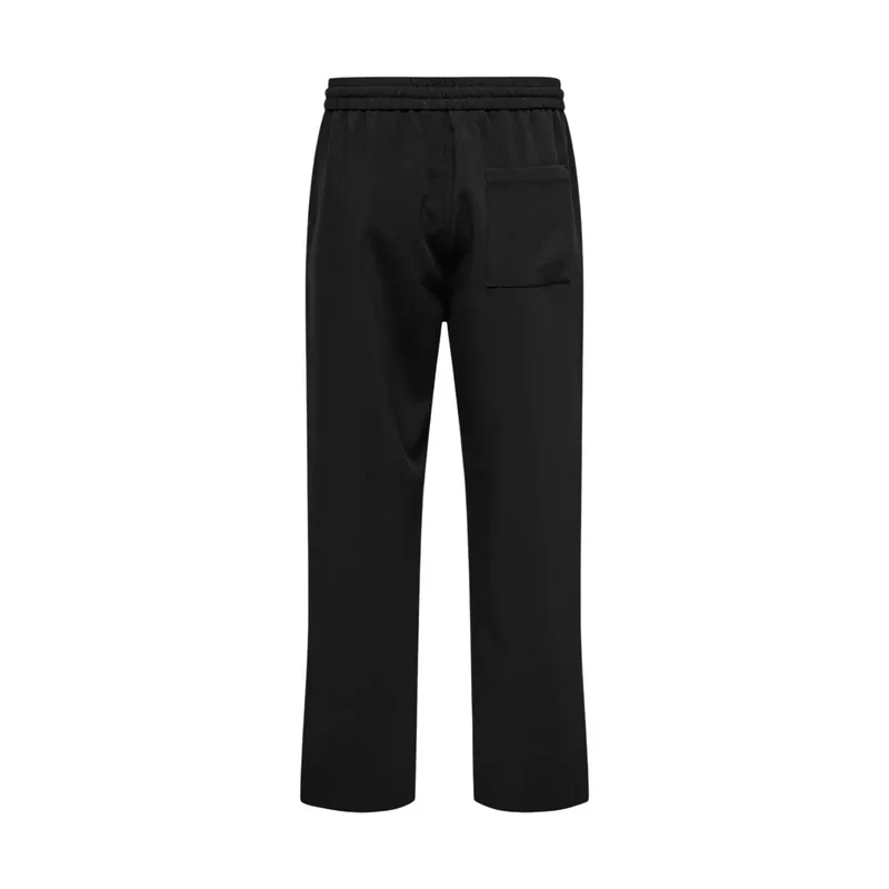 Only and Sons Herrenhose, schwarz, Viskosemischung