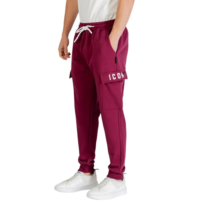 Icon Herren Winterhose aus Baumwollmischgewebe, Bordeaux