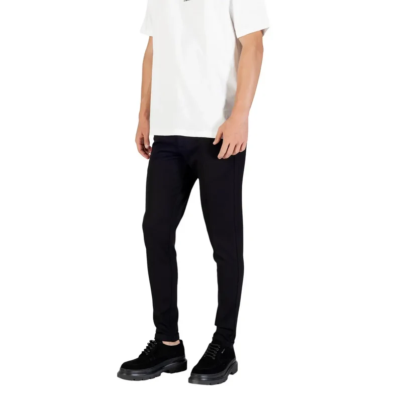Antony Morato Schwarze Stretch-Viskose-Hose für Herren