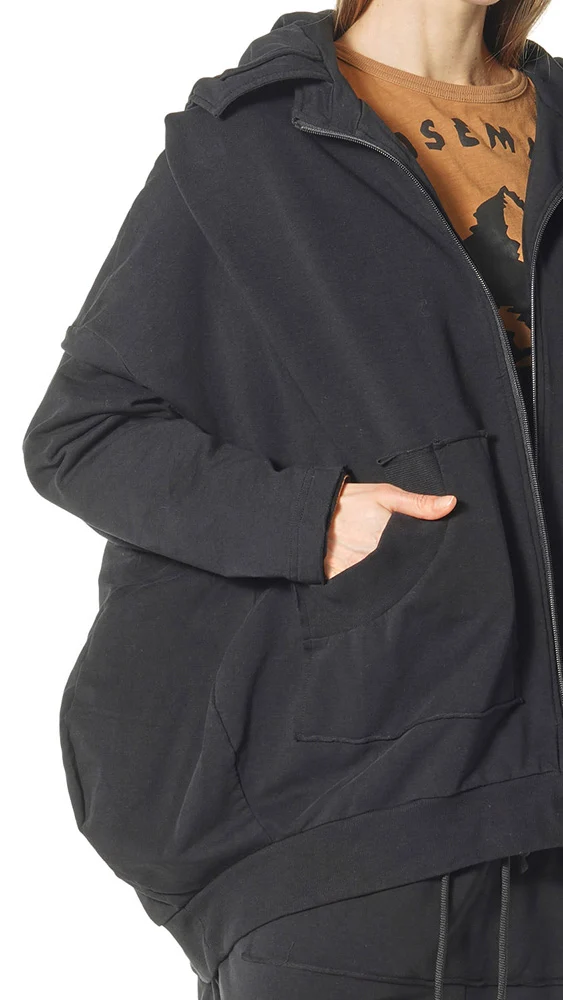 Rundholz Black Label Oversize Sweatjacke