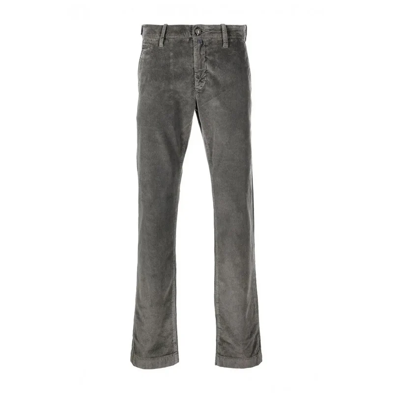 Dondup Herren graue Baumwollhose